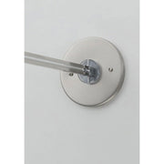 MonoRail 4" Round Direct-End Power Feed, Satin Nickel Finish - Bees Lighting