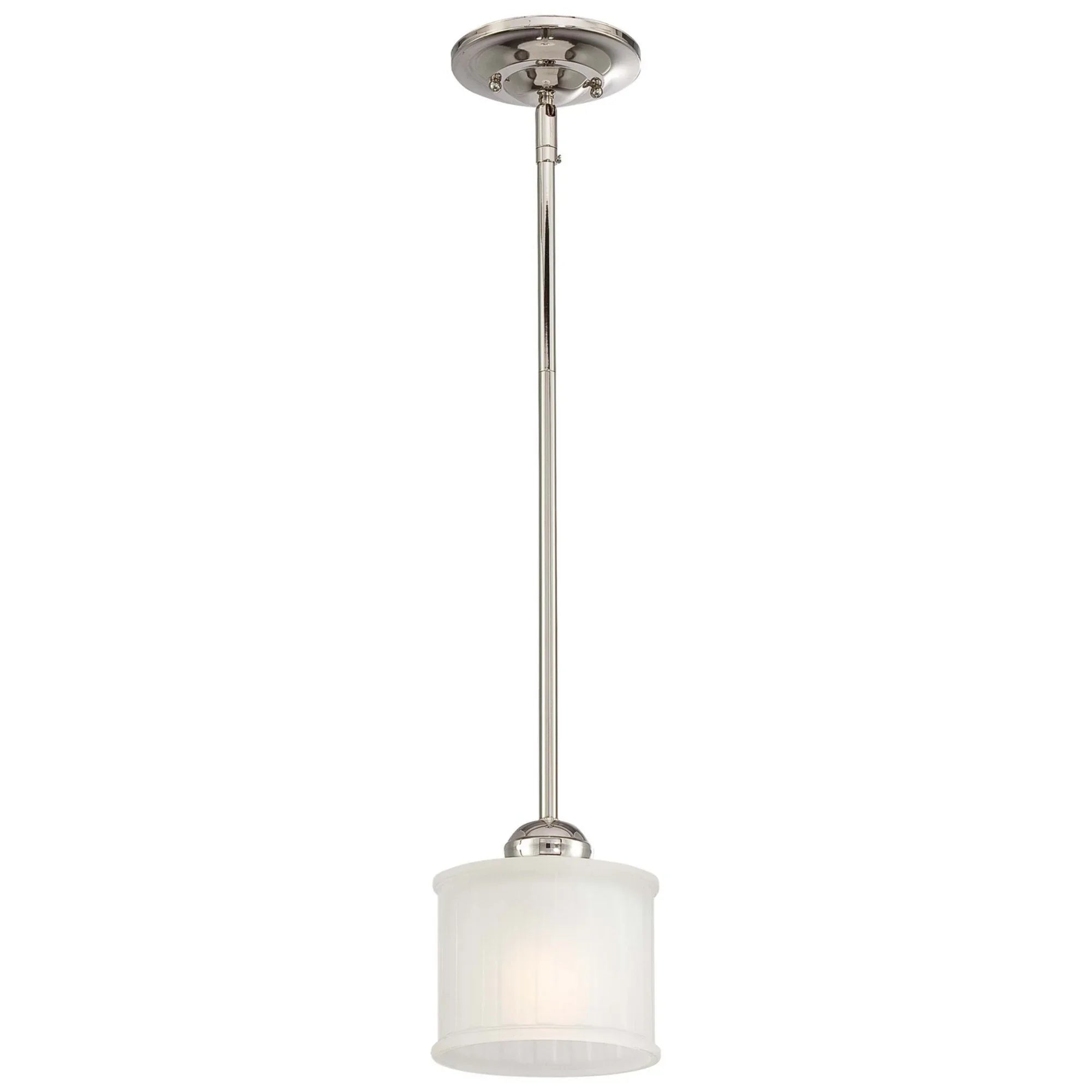 1730 Series 6" Mini Pendant, Polished Nickel Finish - Bees Lighting