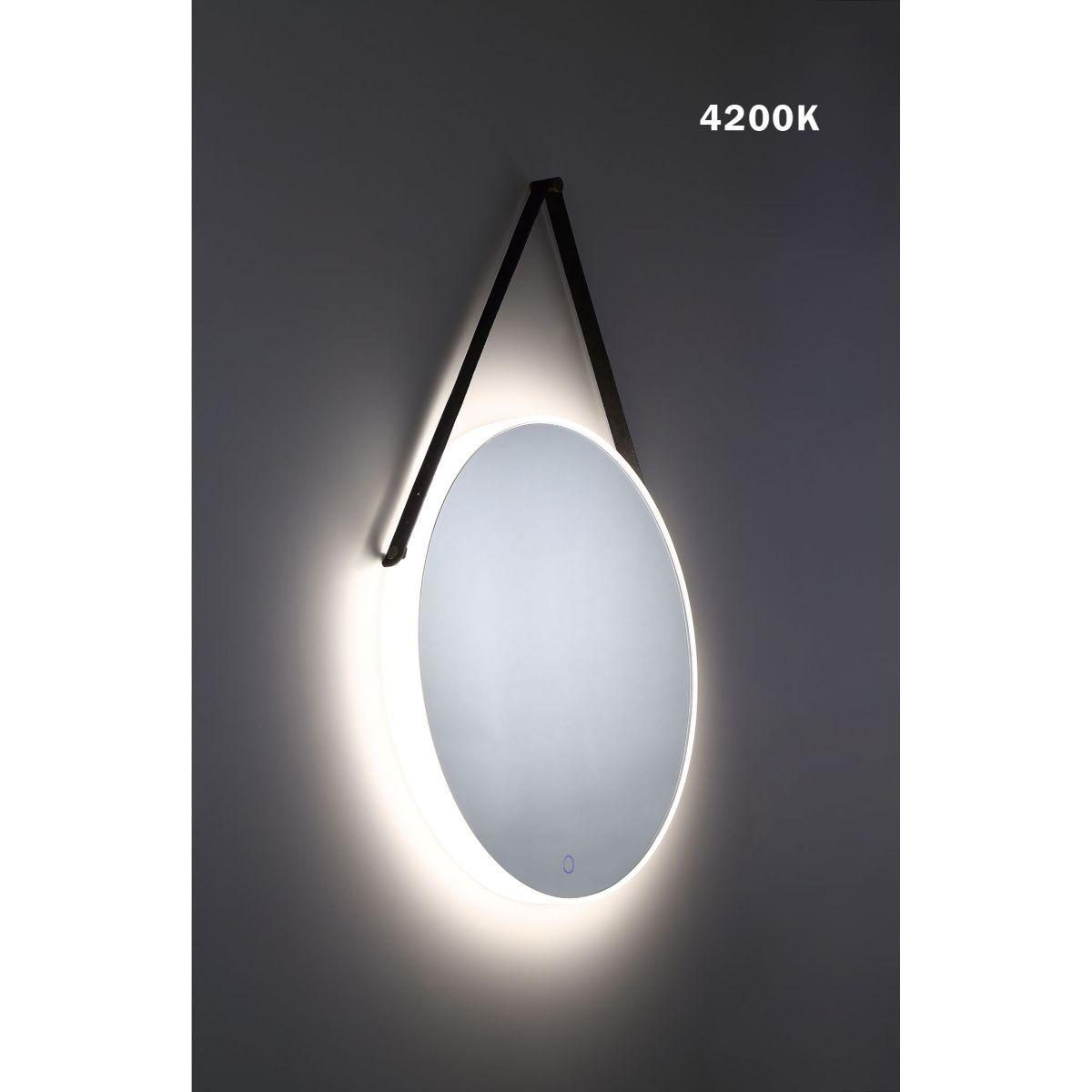 35885 24 In. LED Vanity & Bathroom Mirror 2040 Lumens 3000K - Bees Lighting