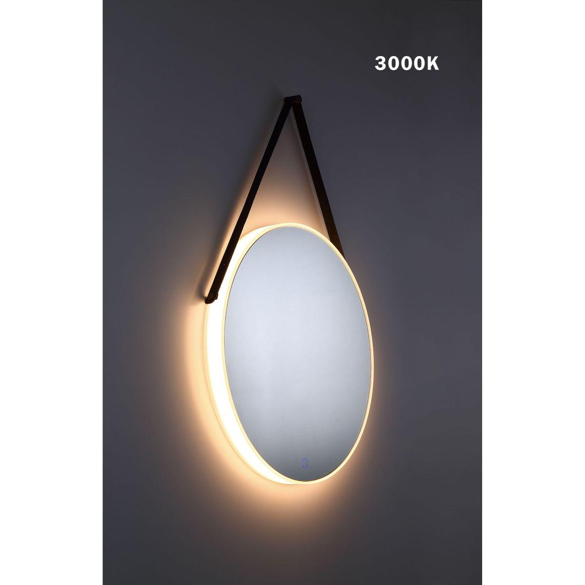 35885 24 In. LED Vanity & Bathroom Mirror 2040 Lumens 3000K - Bees Lighting