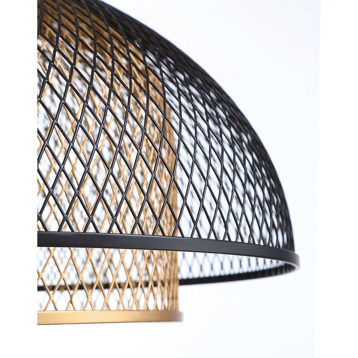 Kenmore 16 in. LED Pendant Light Black Finish - Bees Lighting