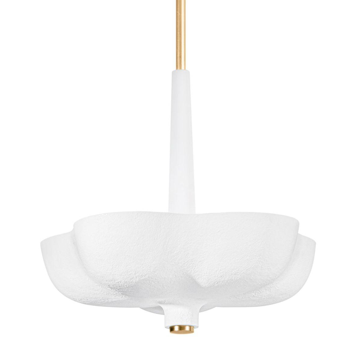 Rimini Pendant Light gold leaf Finish - Bees Lighting