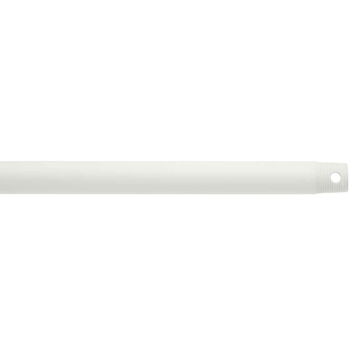 12 Inch Fan Downrod, White Finish, Case of 10 - Bees Lighting