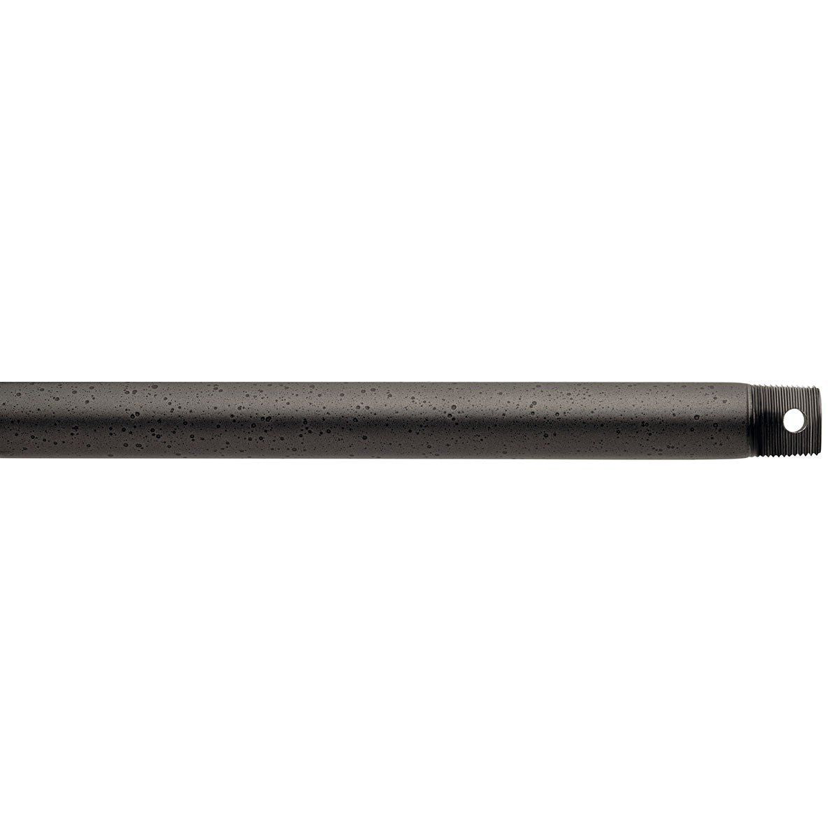 24 Inch Fan Downrod, Anvil Iron Finish - Bees Lighting