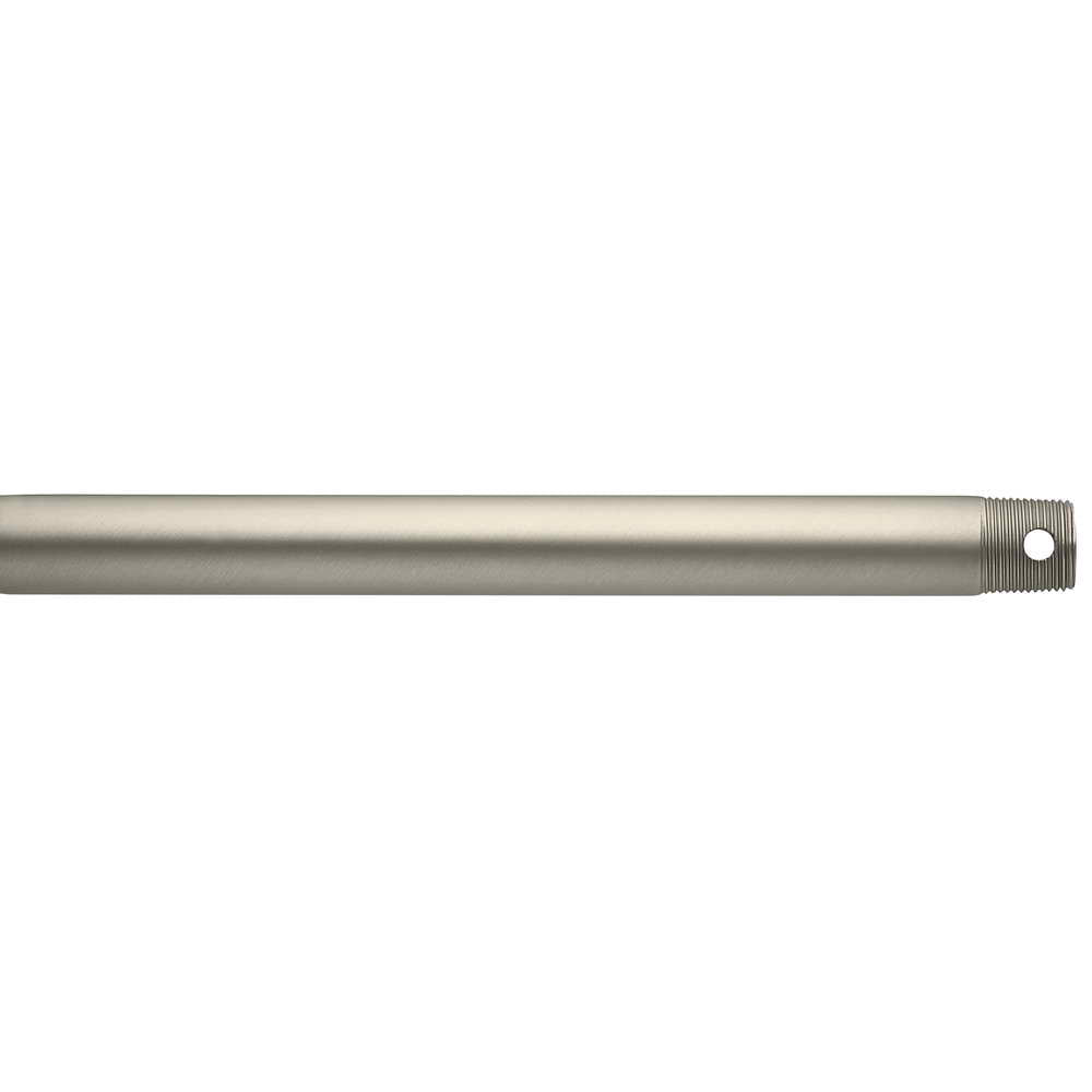 24 Inch Fan Downrod, Brushed Nickel Finish - Bees Lighting