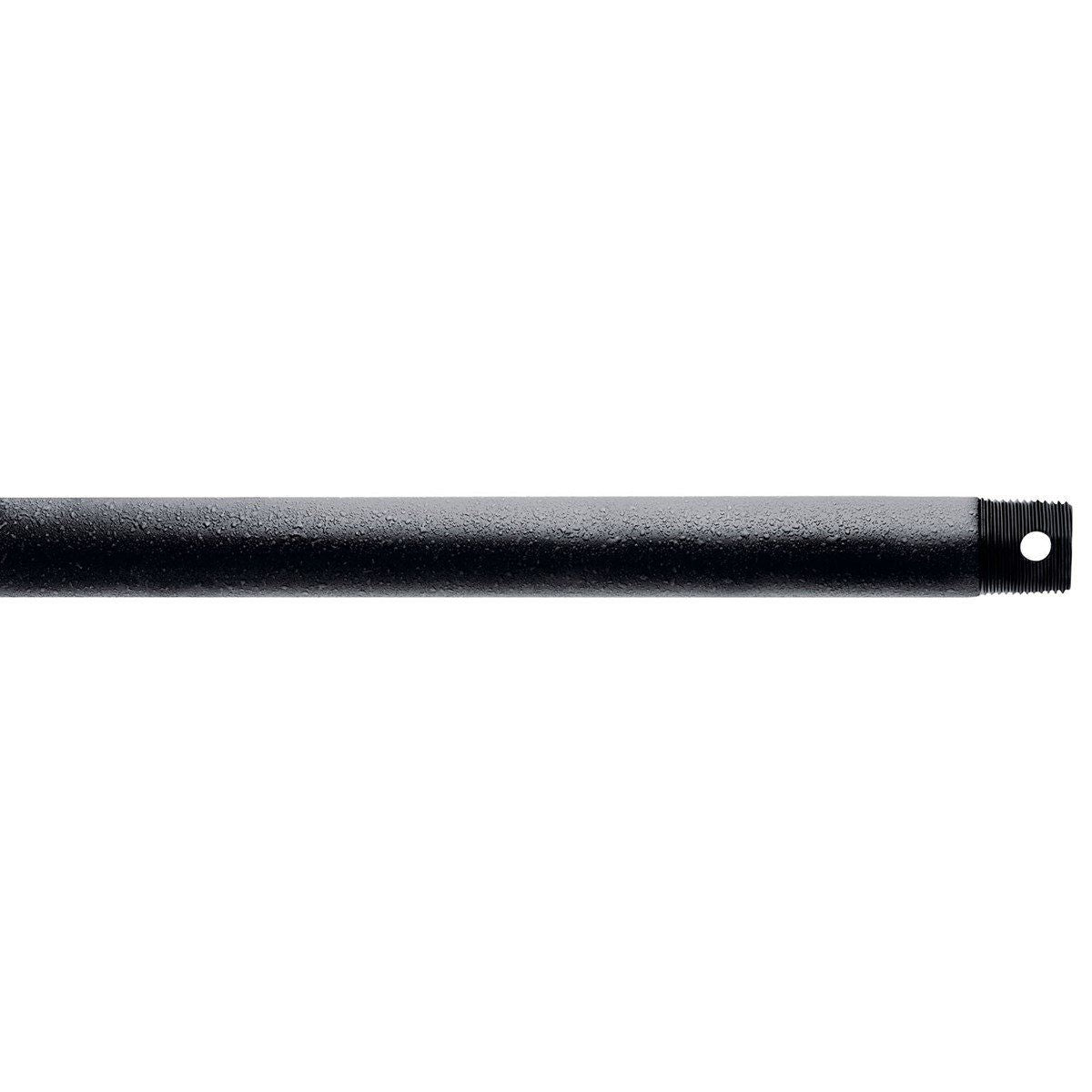 72 Inch Fan Downrod, Distressed Black Finish - Bees Lighting