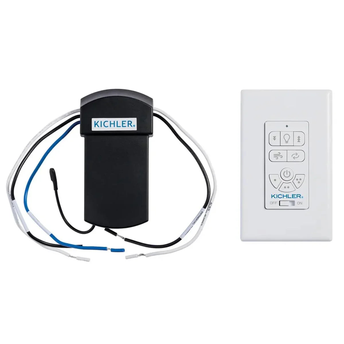 Kichler 3-Speed AC Motor Wall Control Transmitter and Receiver, Full Function - Bees Lighting