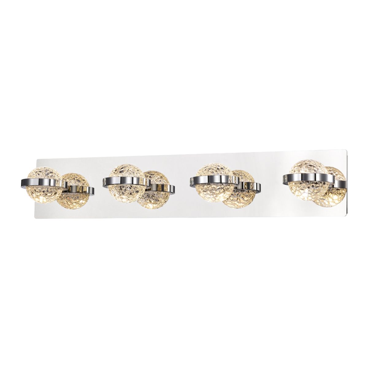 Ryder 26 in 4 Lights LED Bath Bar Chrome finish - Bees Lighting