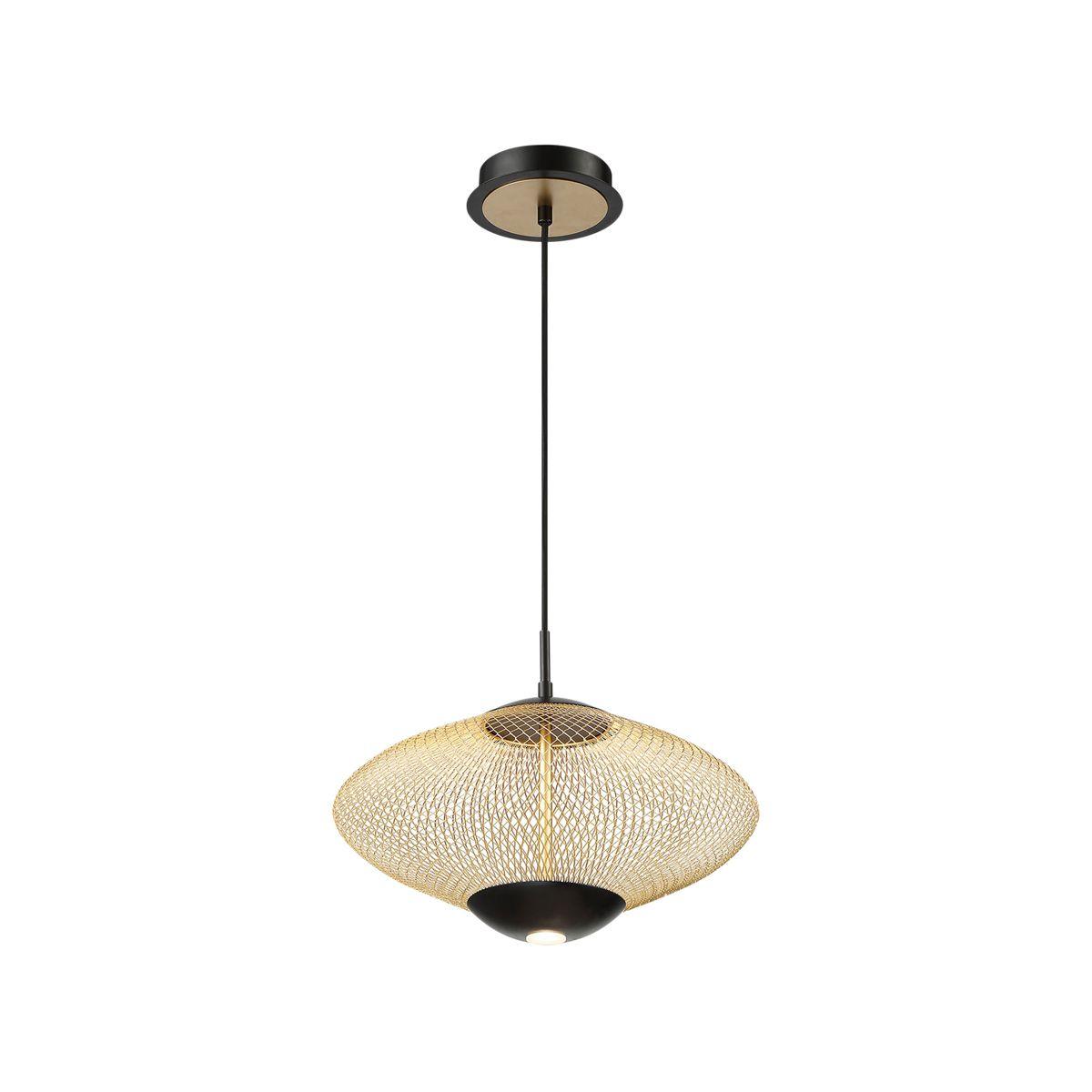 Park 14 n. 2 Lights LED Pendant Light Black finish - Bees Lighting