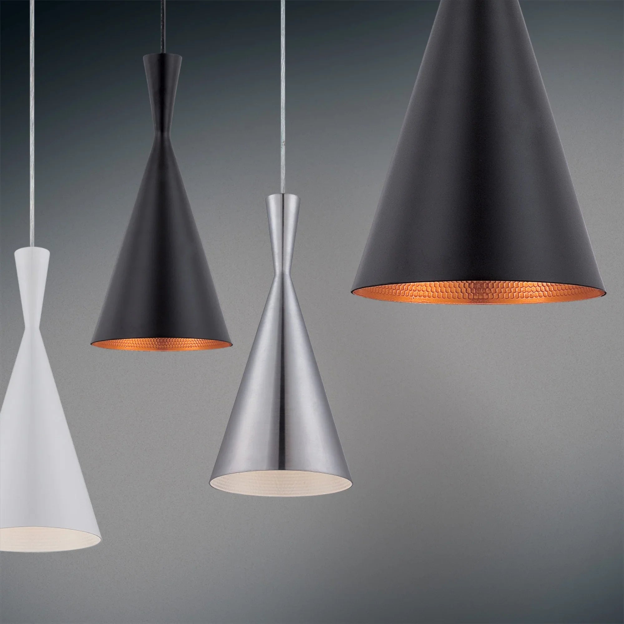 Bronx 16" Pendant, Black Finish - Bees Lighting