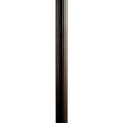 Kichler 7ft x 3 in Direct Burial Fluted Light Post - Bees Lighting