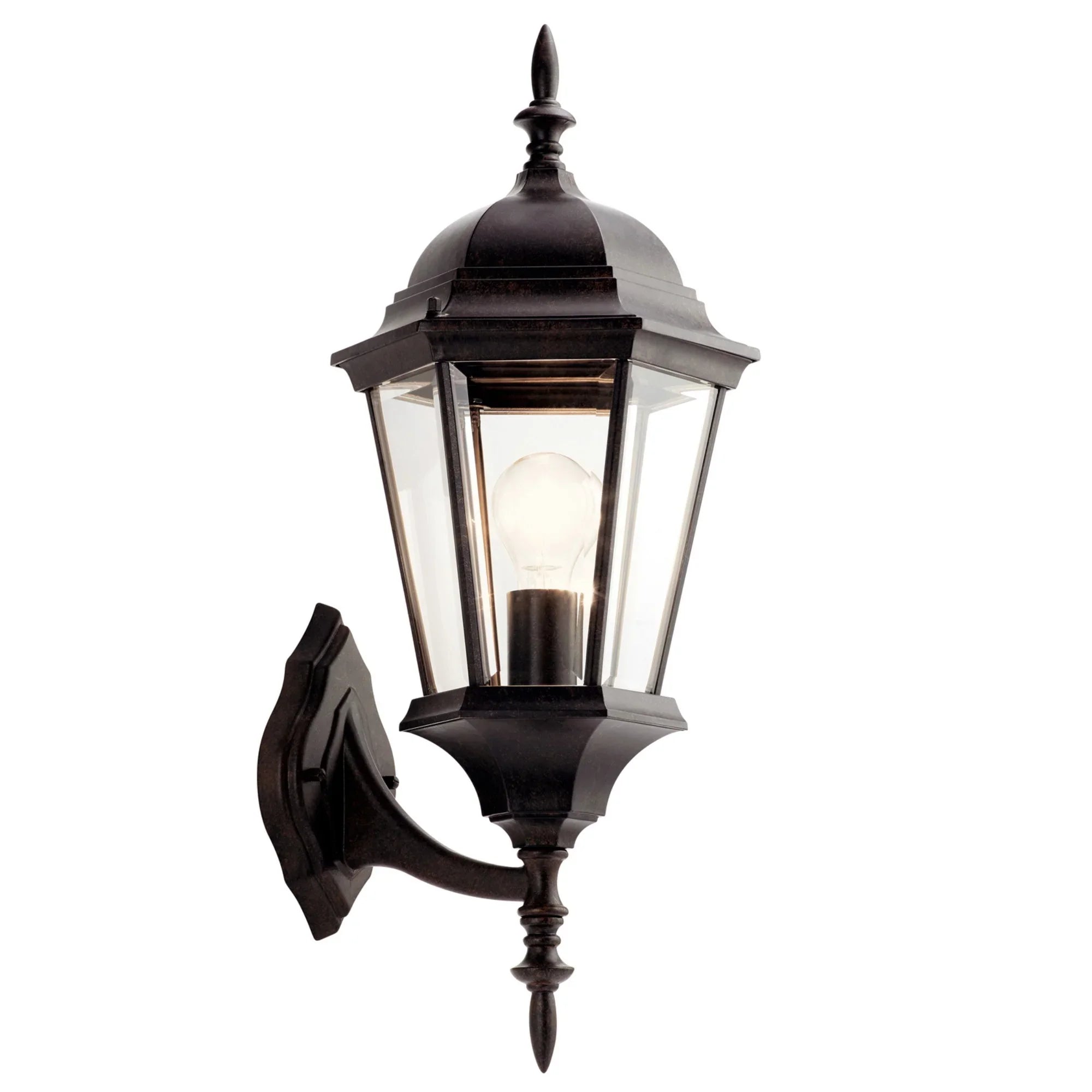 Madison 23" Outdoor Wall Light, Tannery Bronze Finish - Bees Lighting