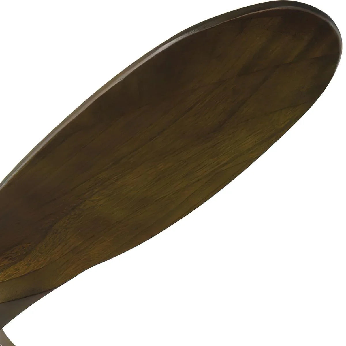 Maverick II 52 Inch Steel and Walnut Damp Rated LED Ceiling Fan with Remote - Bees Lighting