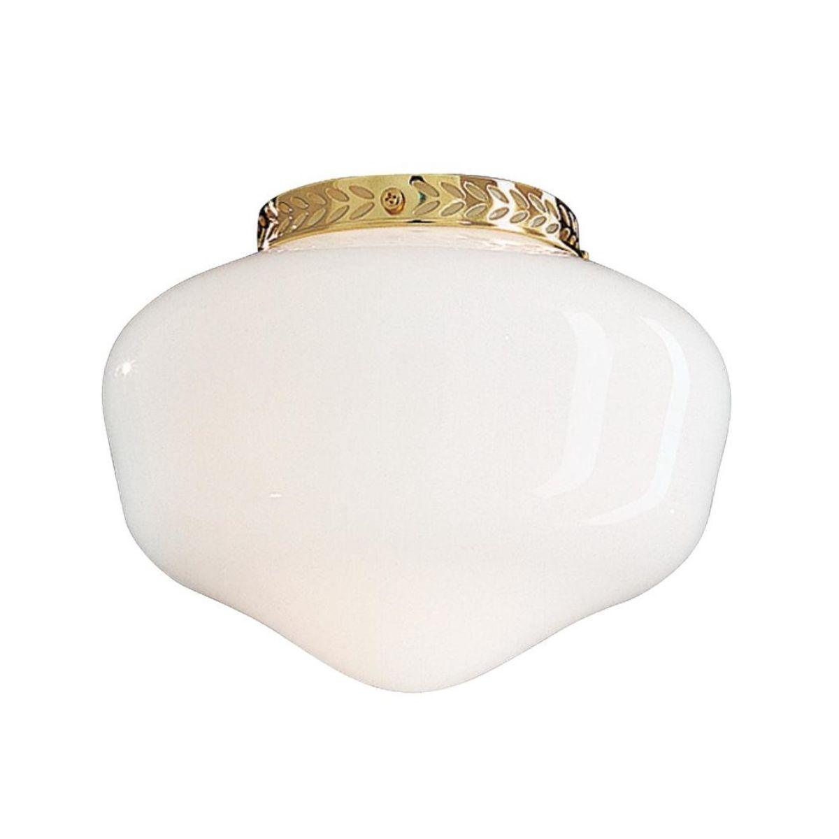 3 In. Ceiling Fan Opal Glass Shade - Bees Lighting