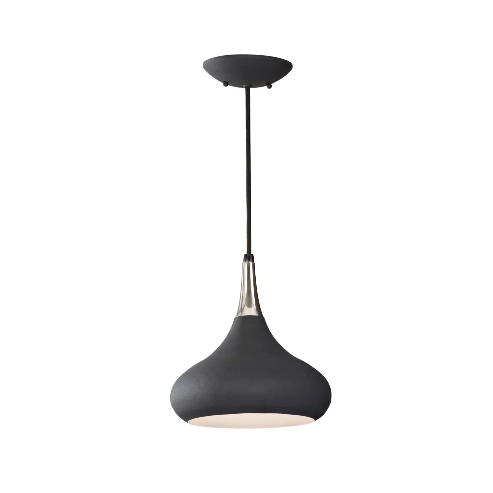 Belle 10" Medium Pendant, Black Finish - Bees Lighting