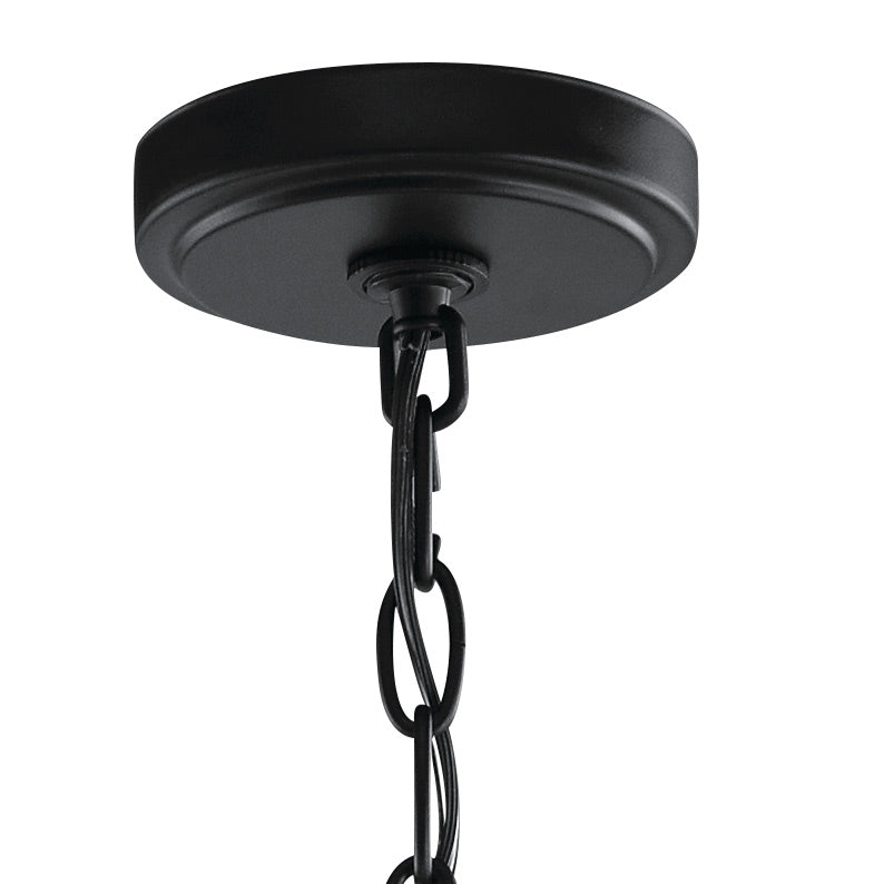Voleta 17 in. 3 Lights Pendant Light Black Finish - Bees Lighting