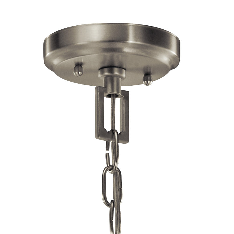 Morrigan 15 in. 4 Lights Chandelier Nickel Finish - Bees Lighting