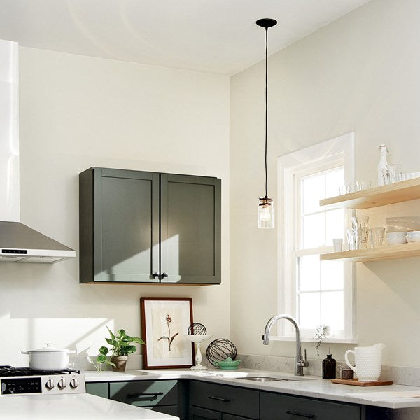 Brinley 5 in. Pendant Light Bronze Finish - Bees Lighting