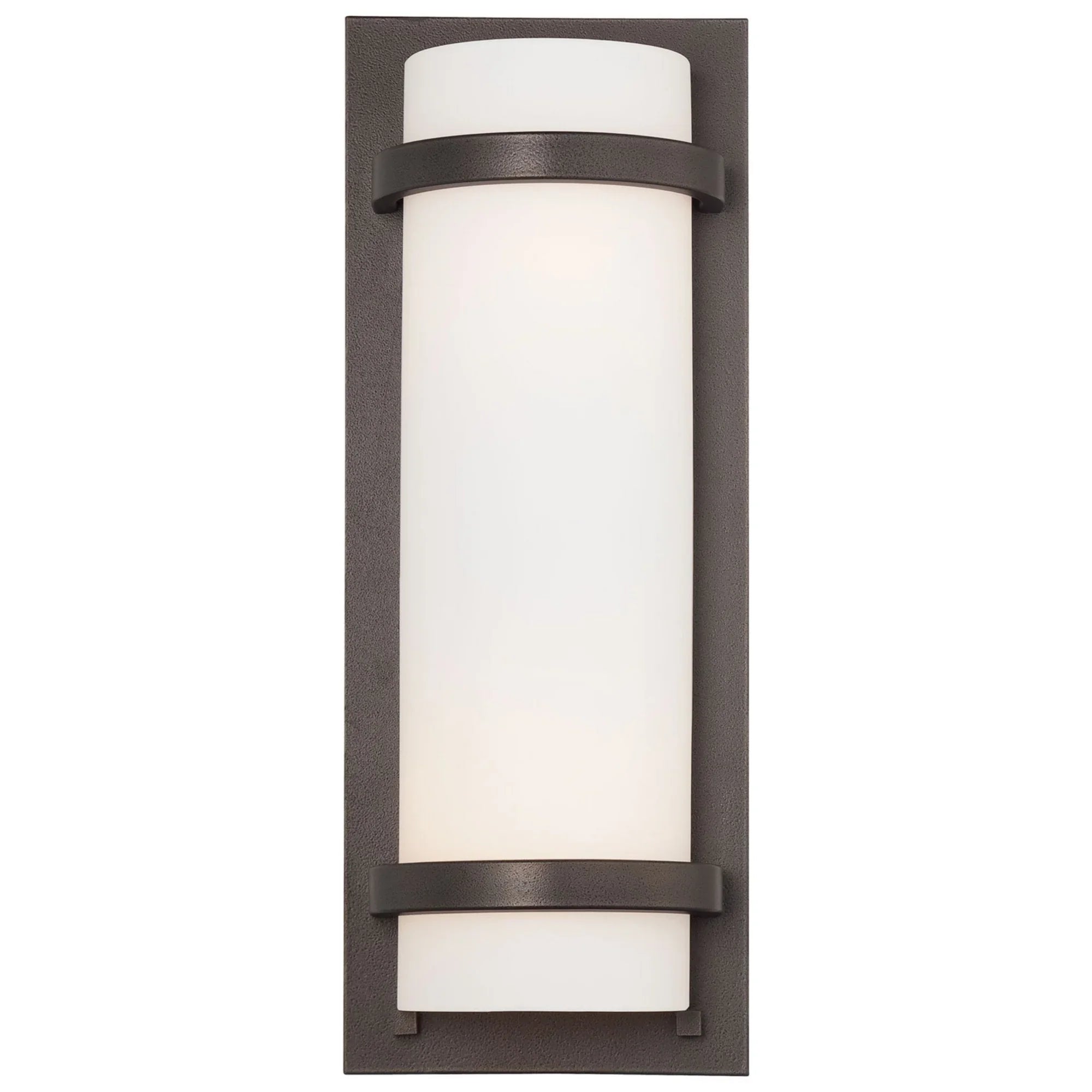 Fieldale Lodge 19" 2-Light Wall Sconce, Smoked Iron Finish - Bees Lighting