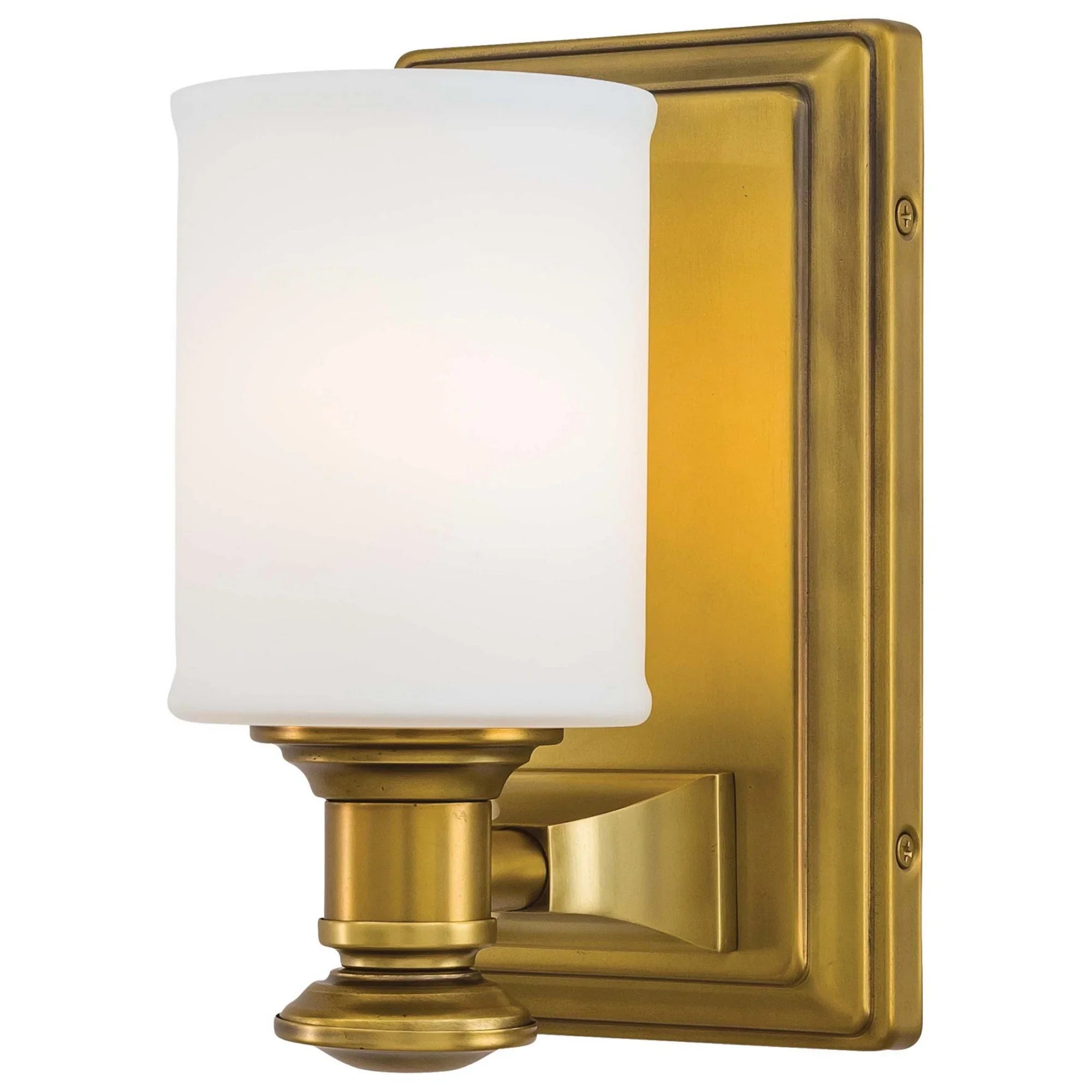 Harbour Point 12" Bathroom Vanity Light, Liberty Gold Finish - Bees Lighting
