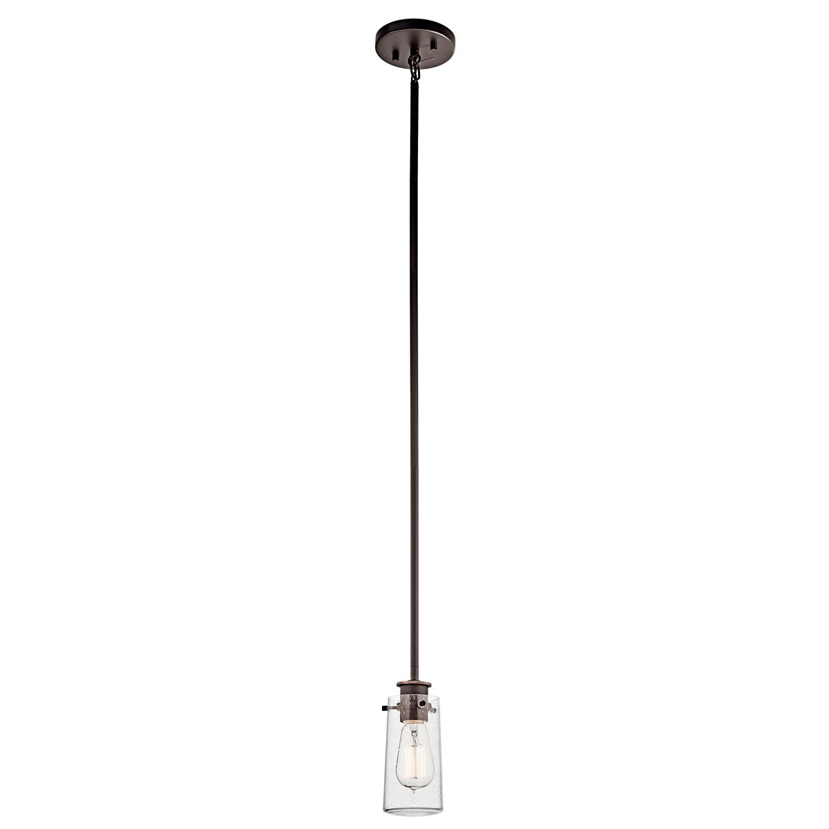 Braelyn 4 In. Pendant Light Bronze Finish - Bees Lighting