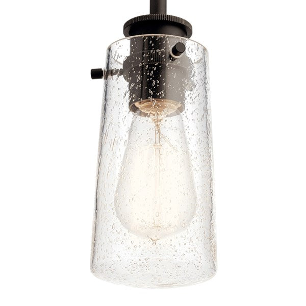 Braelyn 4 In. Pendant Light Bronze Finish - Bees Lighting