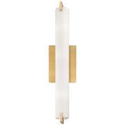 Tube 21" 3-Light Bath Vanity, Honey Gold Finish - Bees Lighting