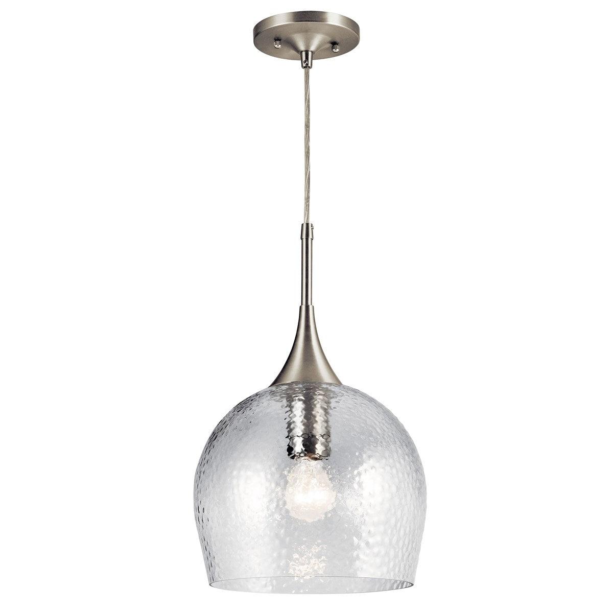 Sloane 11 In. Pendant Light Nickel Finish - Bees Lighting