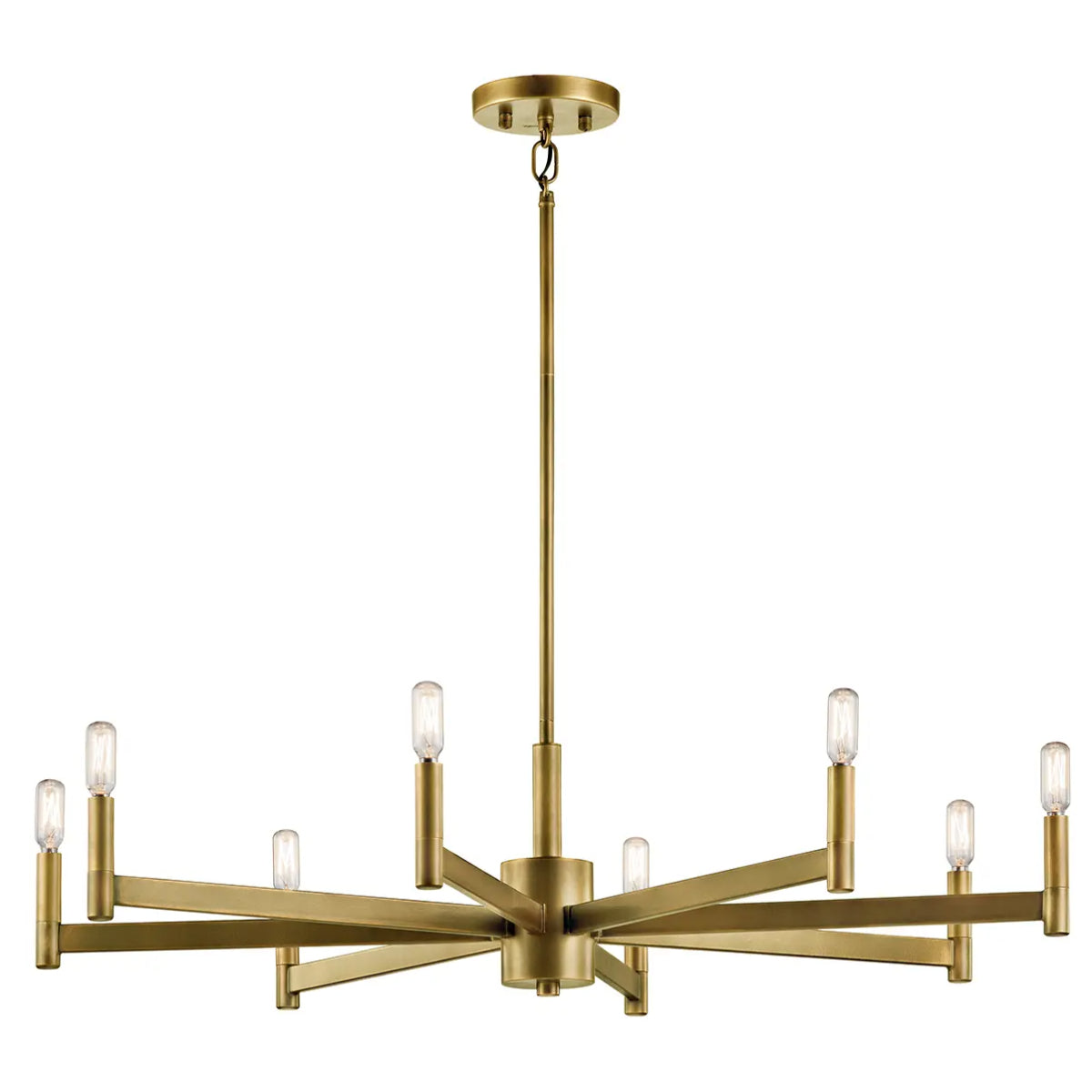 Erzo 36 In Chandelier Brass finish - Bees Lighting