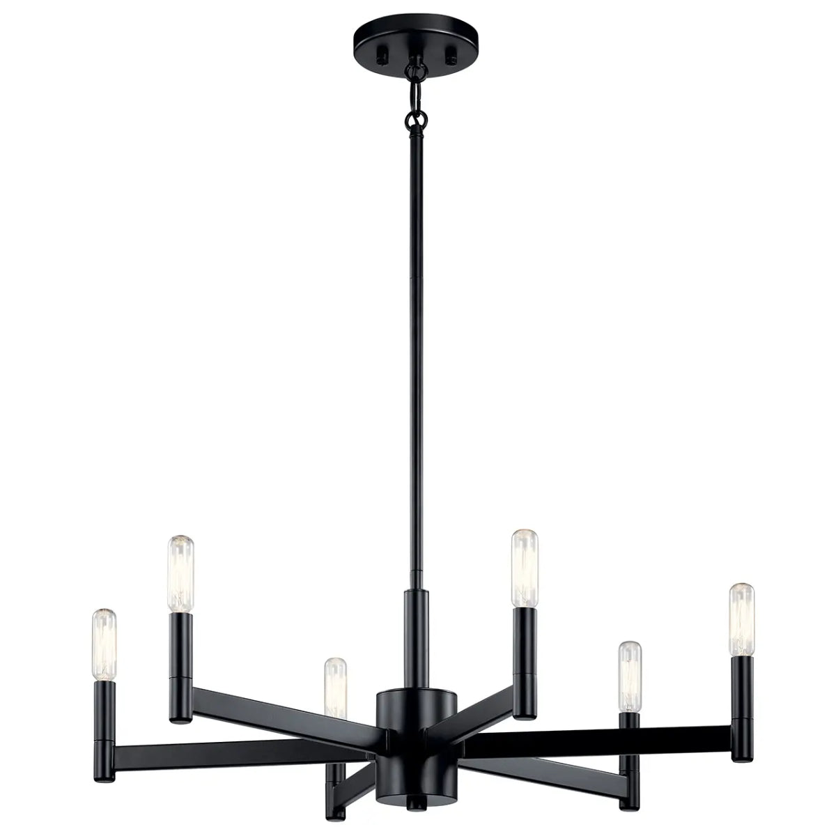 Erzo 26 In Chandelier Black finish - Bees Lighting