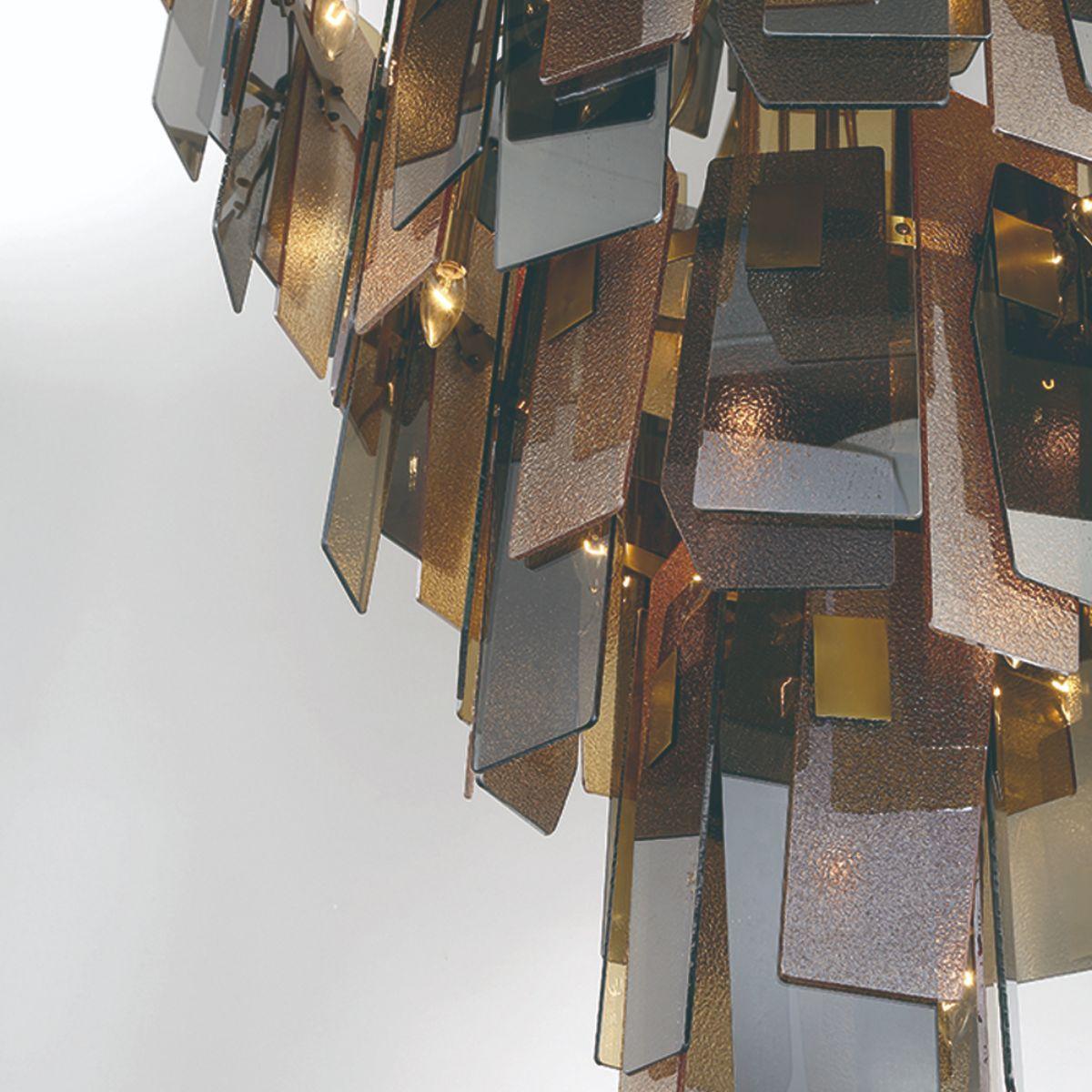 Cocolina 44 in. 39 Lights Chandelier Brass Finish - Bees Lighting