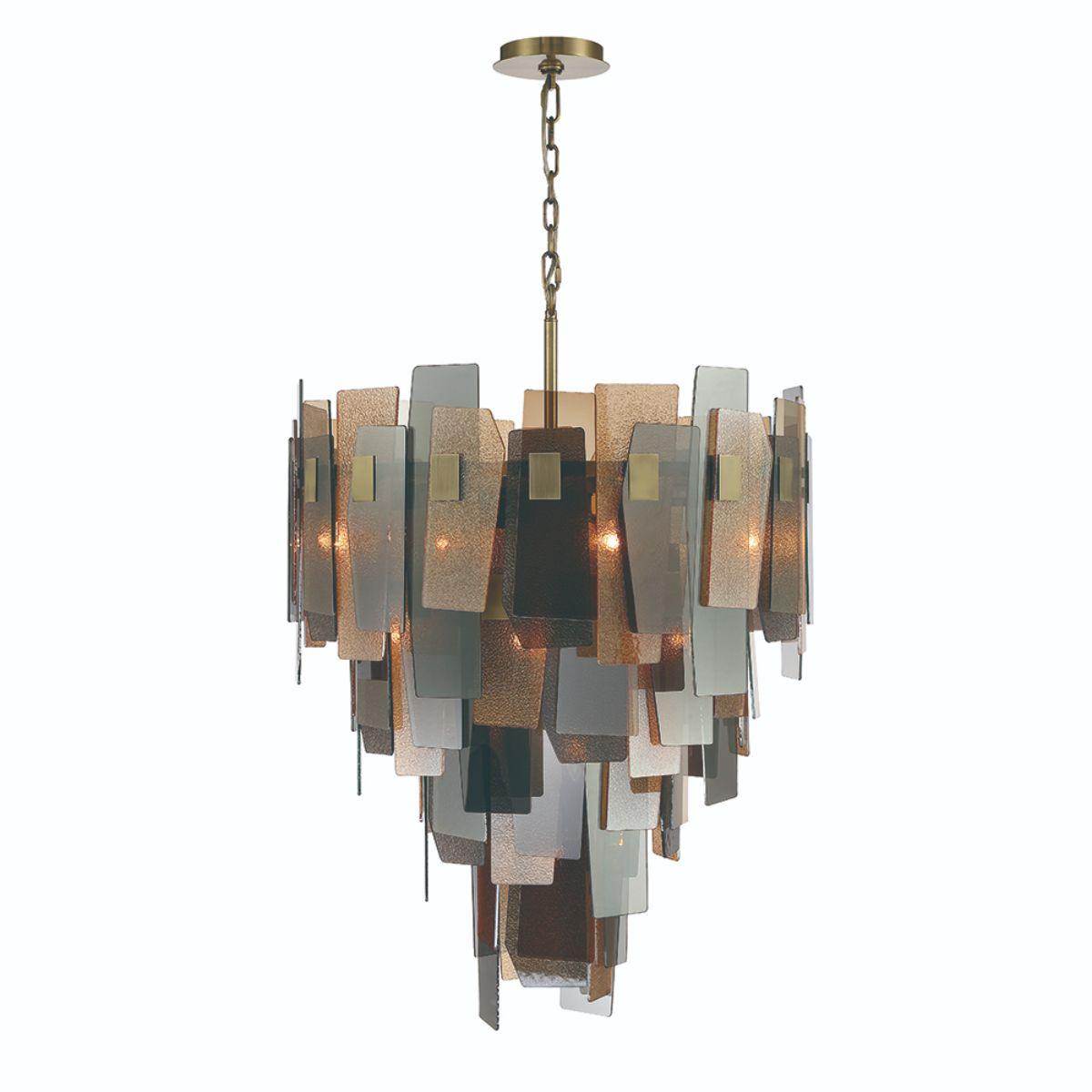 Cocolina 42 in. 19 Lights Chandelier Brass Finish - Bees Lighting