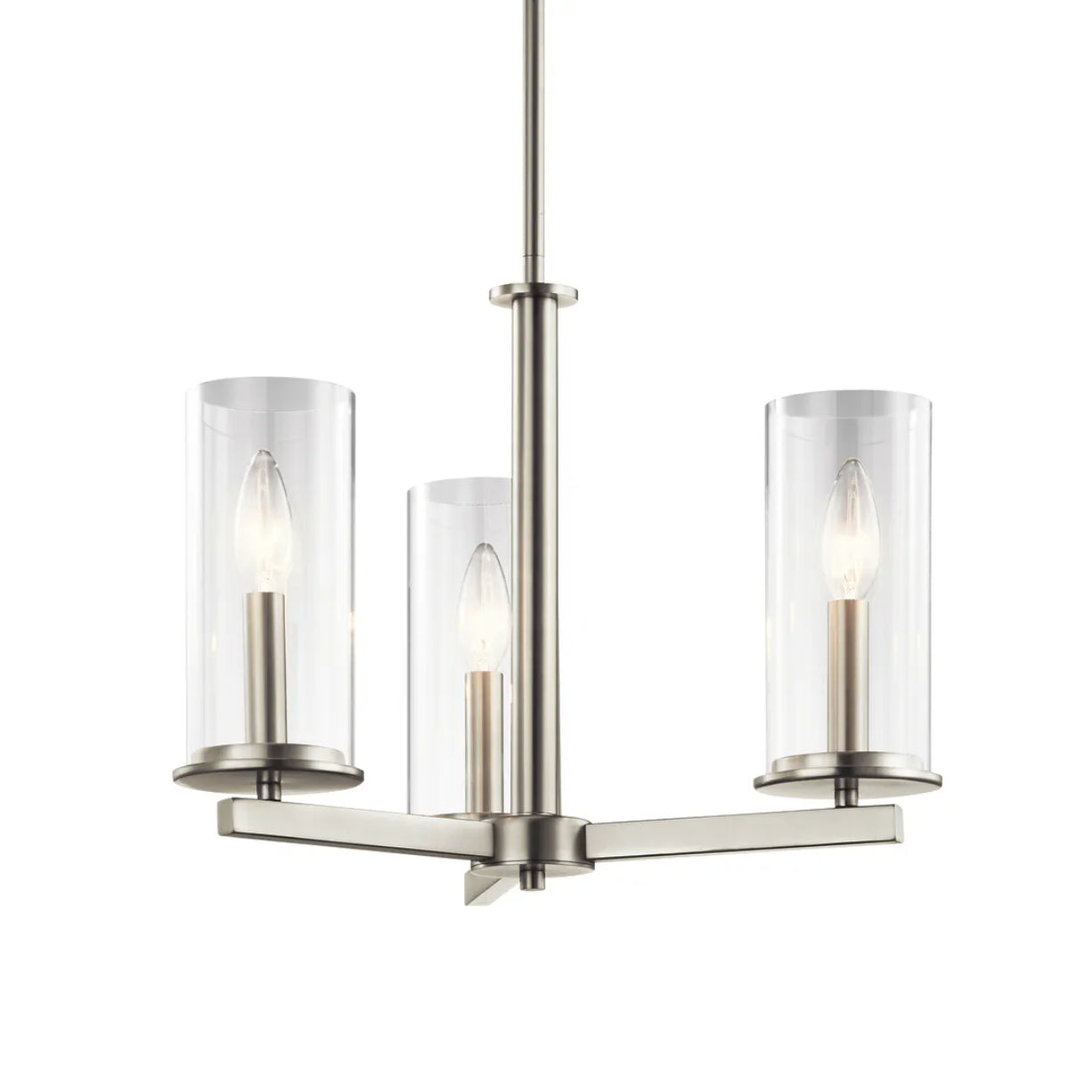 Crosby 18" 3-Light Convertible Chandelier/Semi Flush - Bees Lighting