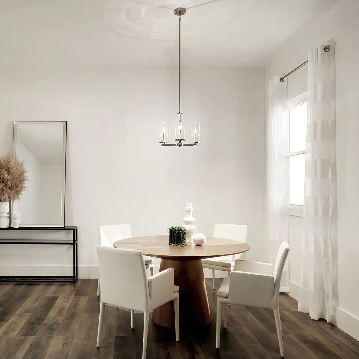Crosby 18" 3-Light Convertible Chandelier/Semi Flush - Bees Lighting