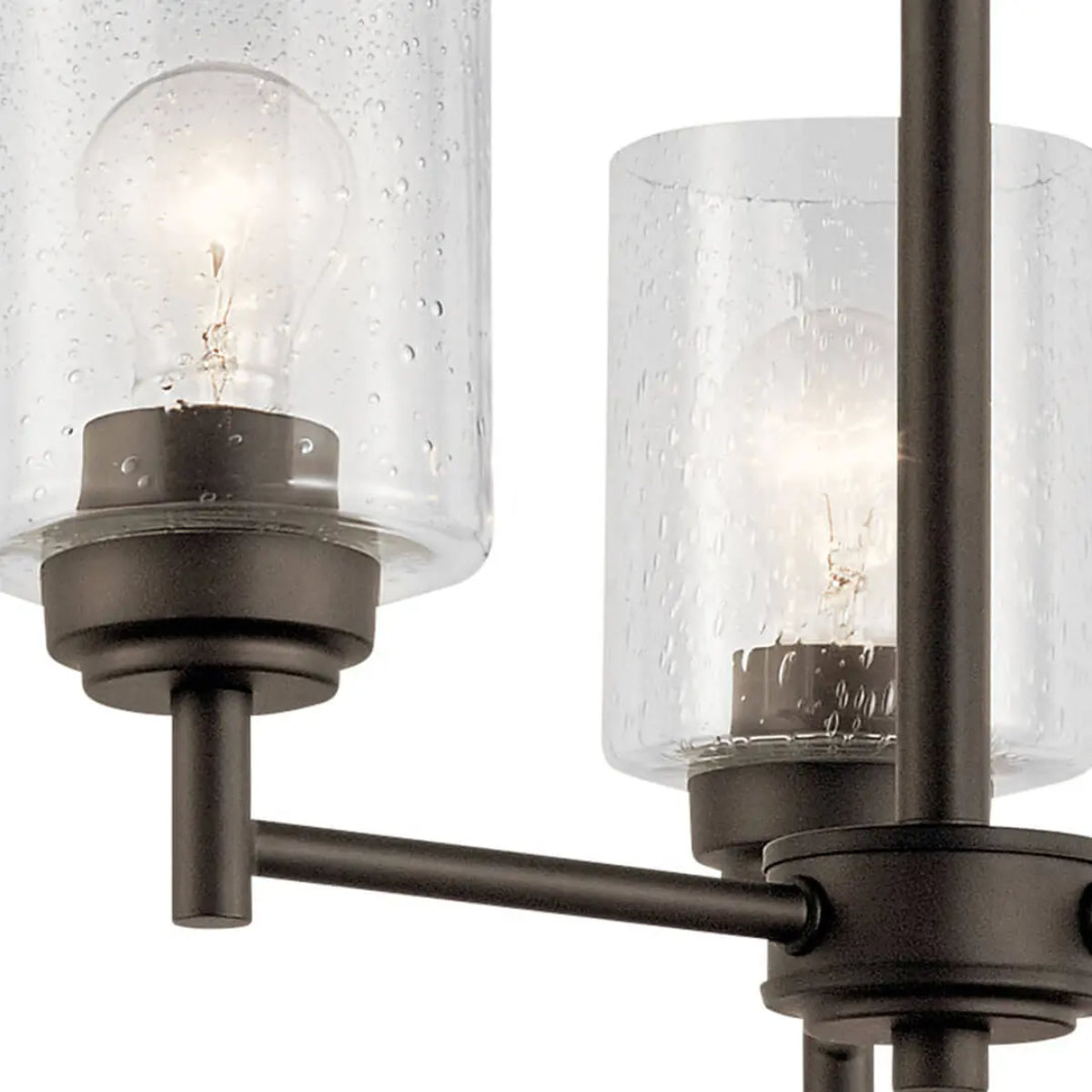 Winslow 18" 3-Light Chandelier, Olde Bronze Finish - Bees Lighting