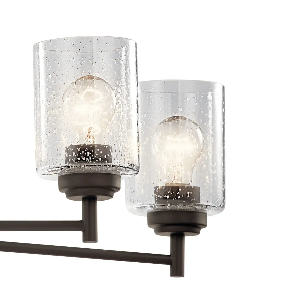 Winslow 45" 8-Light Chandelier, Olde Bronze Finish - Bees Lighting