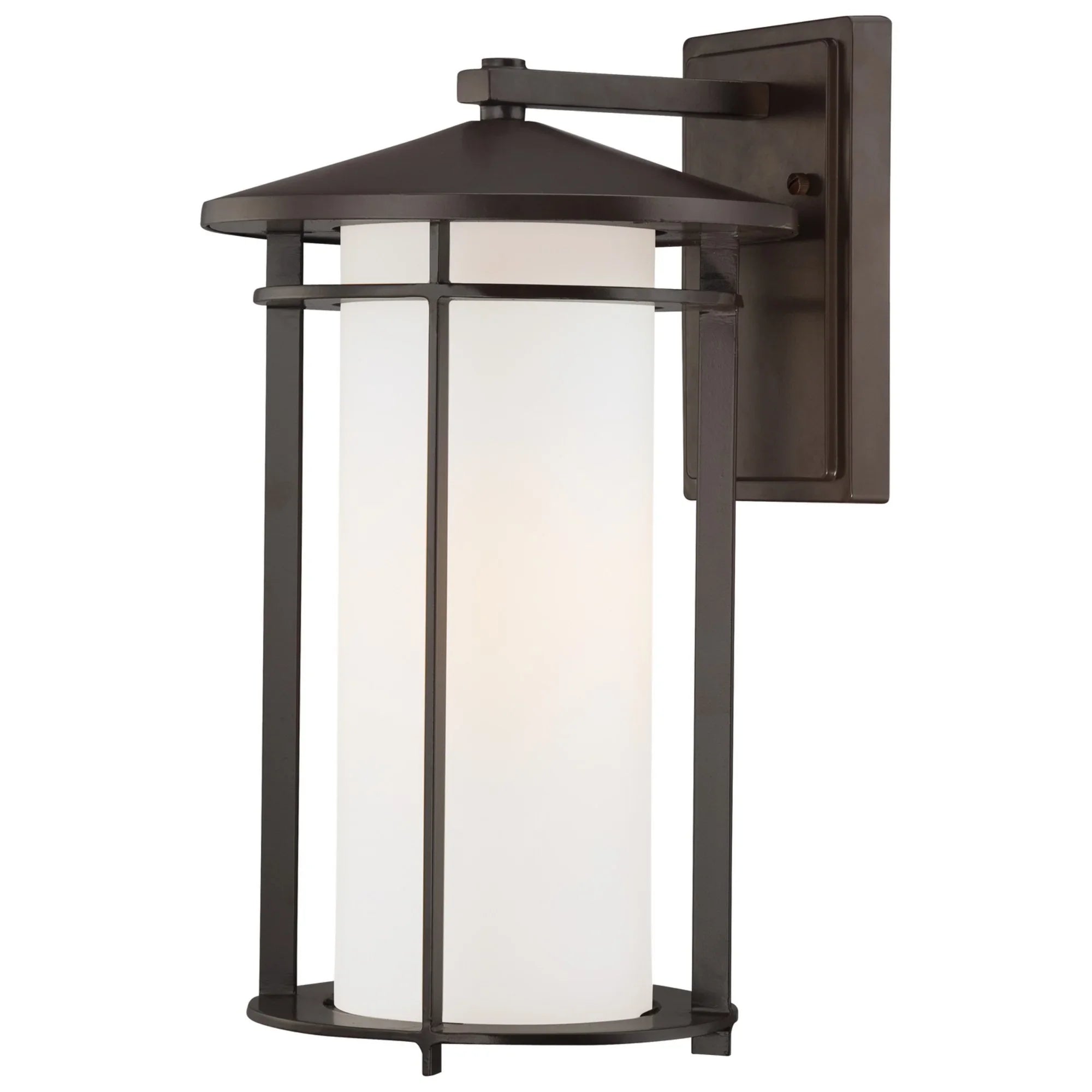Addison Park 16" Outdoor Wall Sconce, Dorian Bronze Finish - Bees Lighting