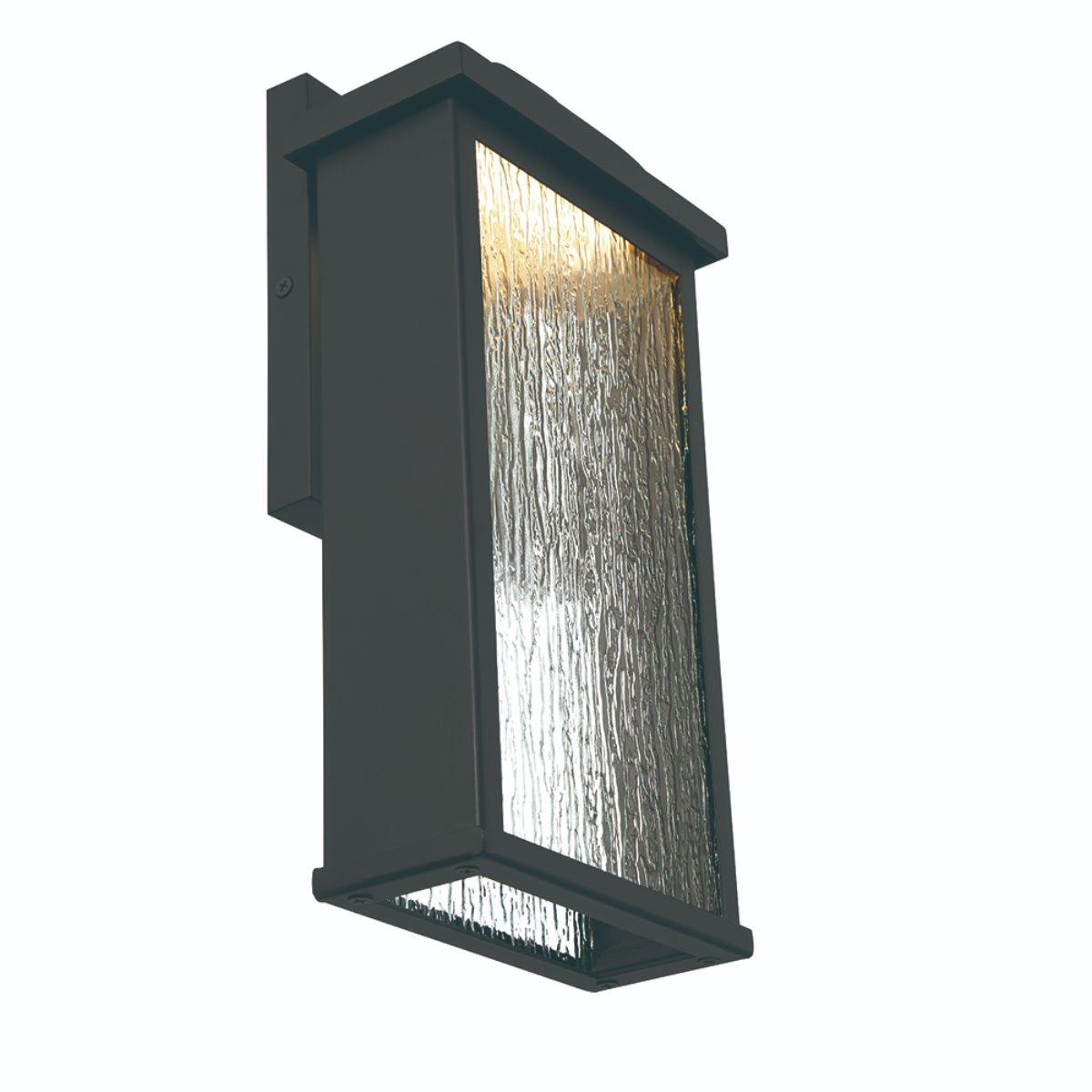 Venya 12 In. LED Outdoor Wall Light Black Finish - Bees Lighting