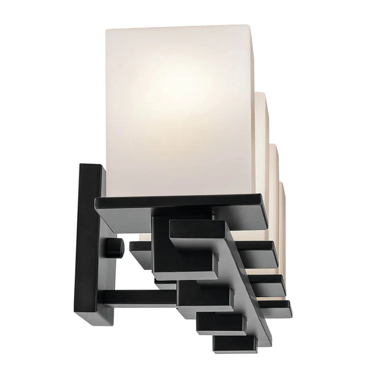 Tully 32 in 4 Lights Bathroom Vanity Light Black Finish - Bees Lighting