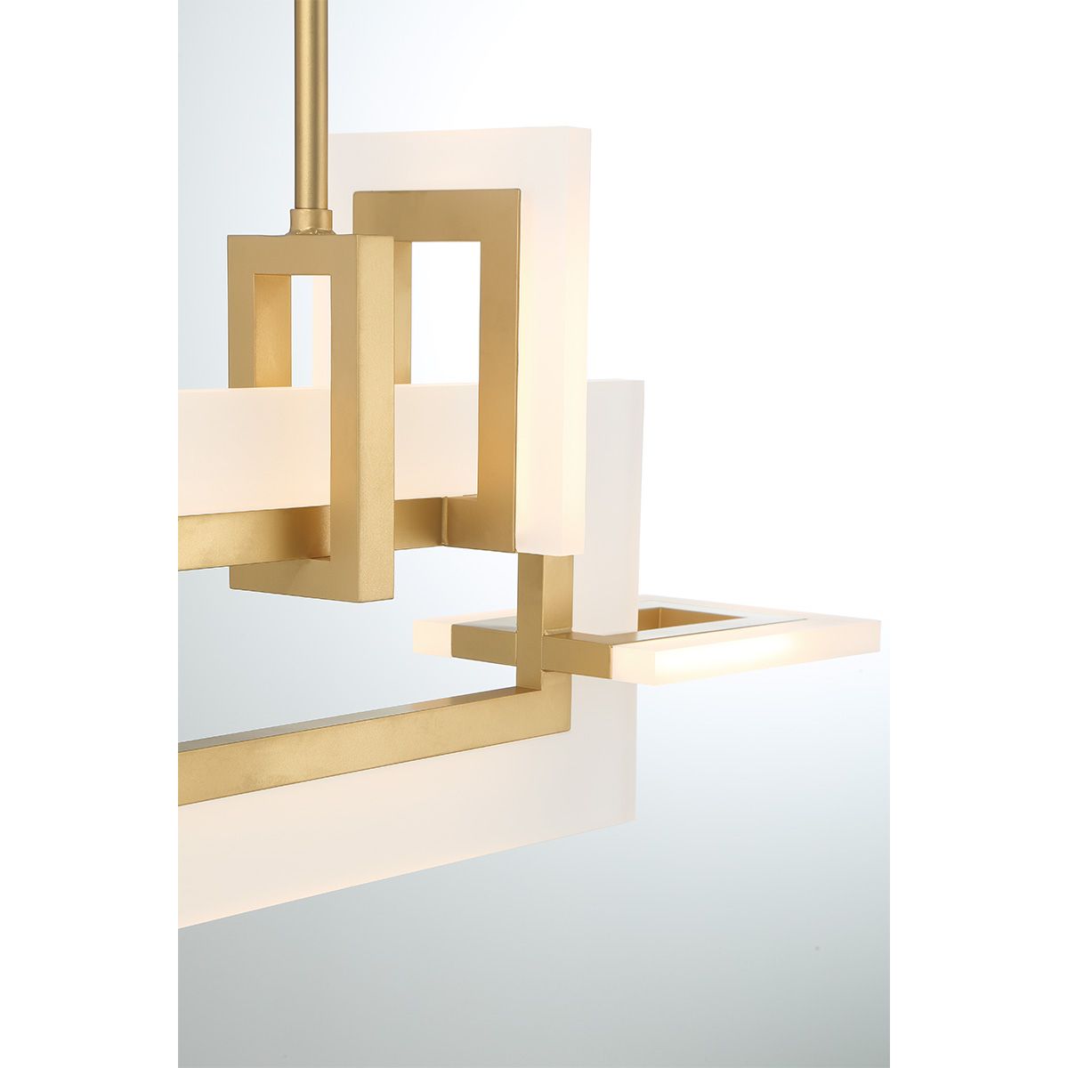 Inizio 33 in. LED Chandelier Gold Finish - Bees Lighting