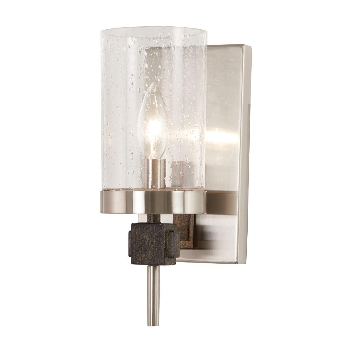 Bridlewood 11 in. Wall Sconce Brushed Nickel finish - Bees Lighting