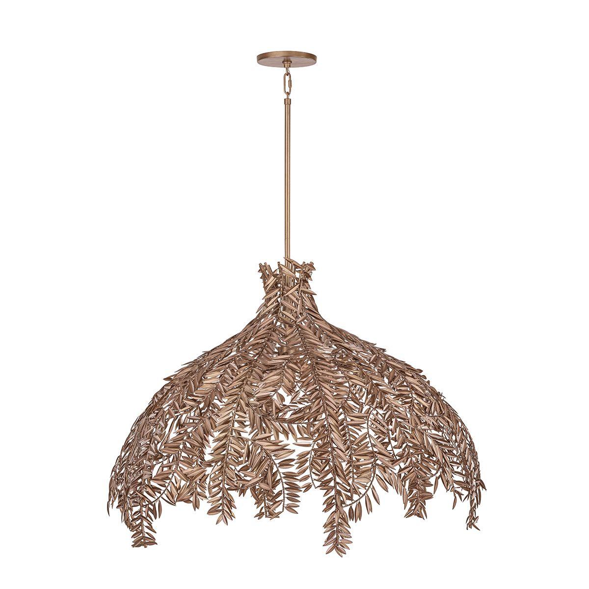 Jalore 6 Lights 48 in. Chandelier Bronze Finish - Bees Lighting