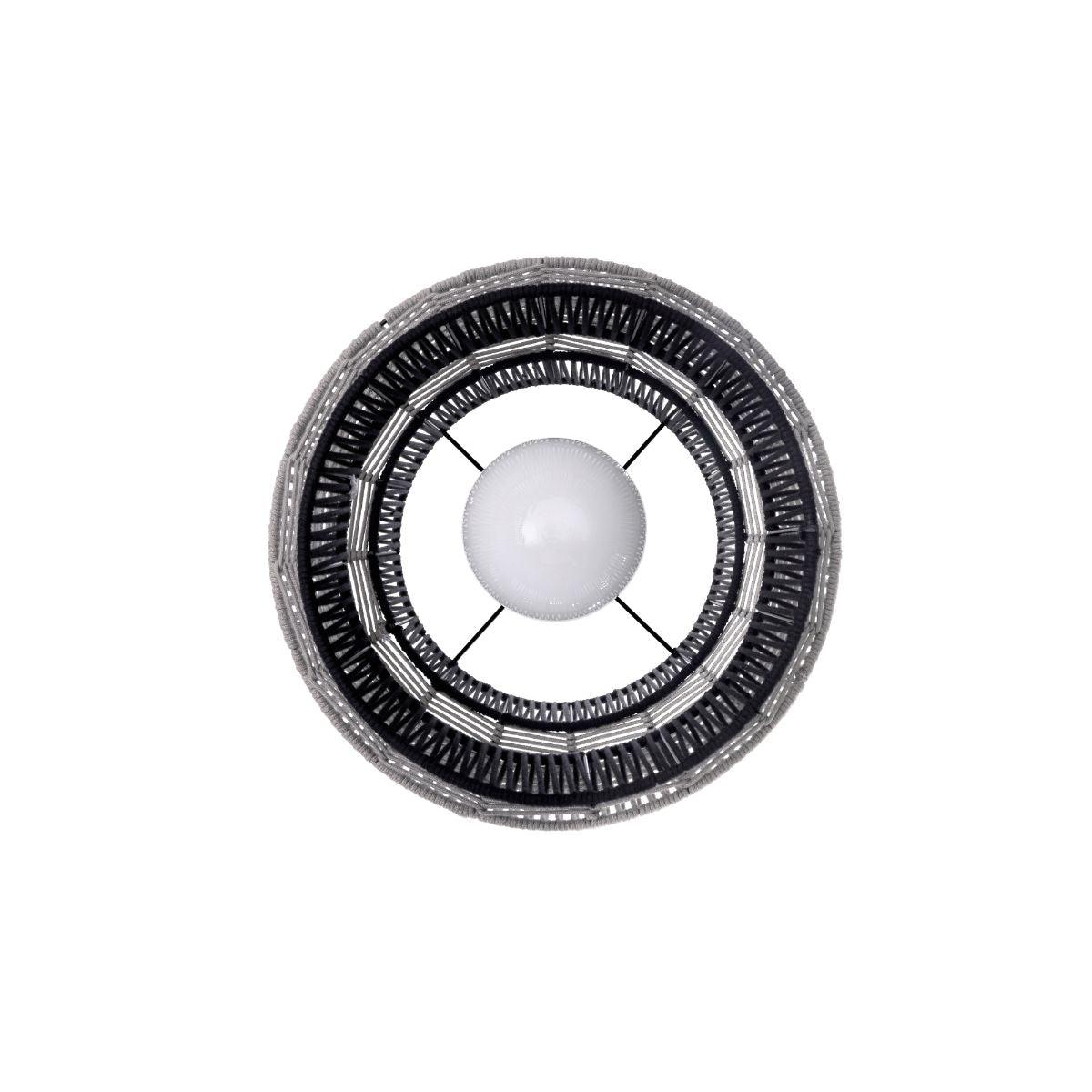 Aden 22 in. Pendant Light black and grey Finish - Bees Lighting