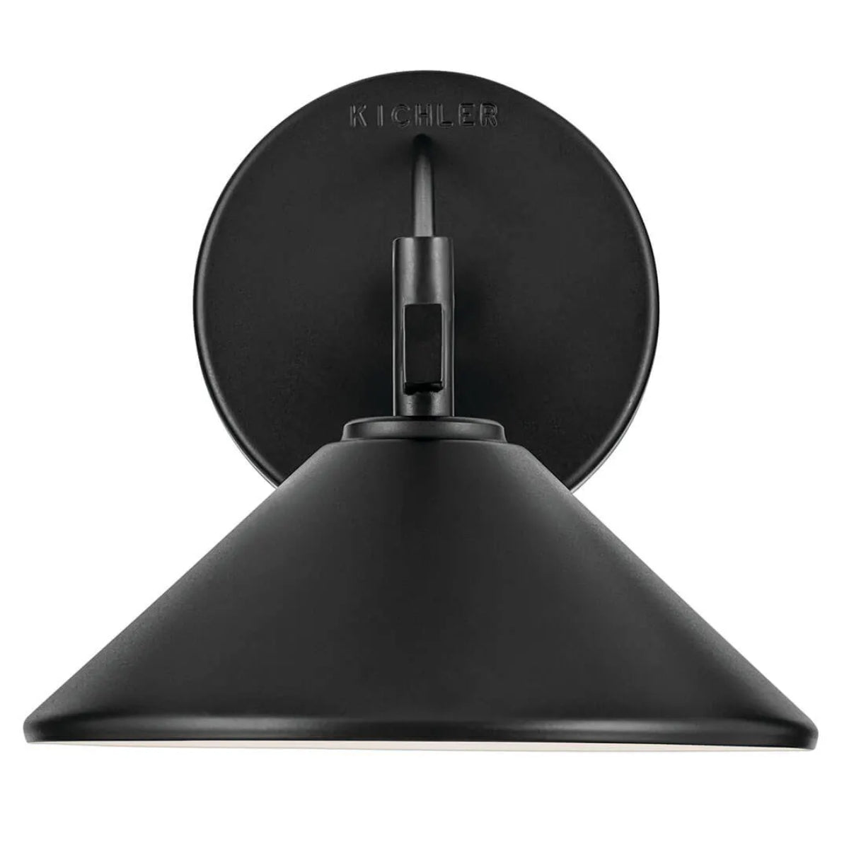 Ripley 8" 1-Light Outdoor Wall Light, Black Finish - Bees Lighting