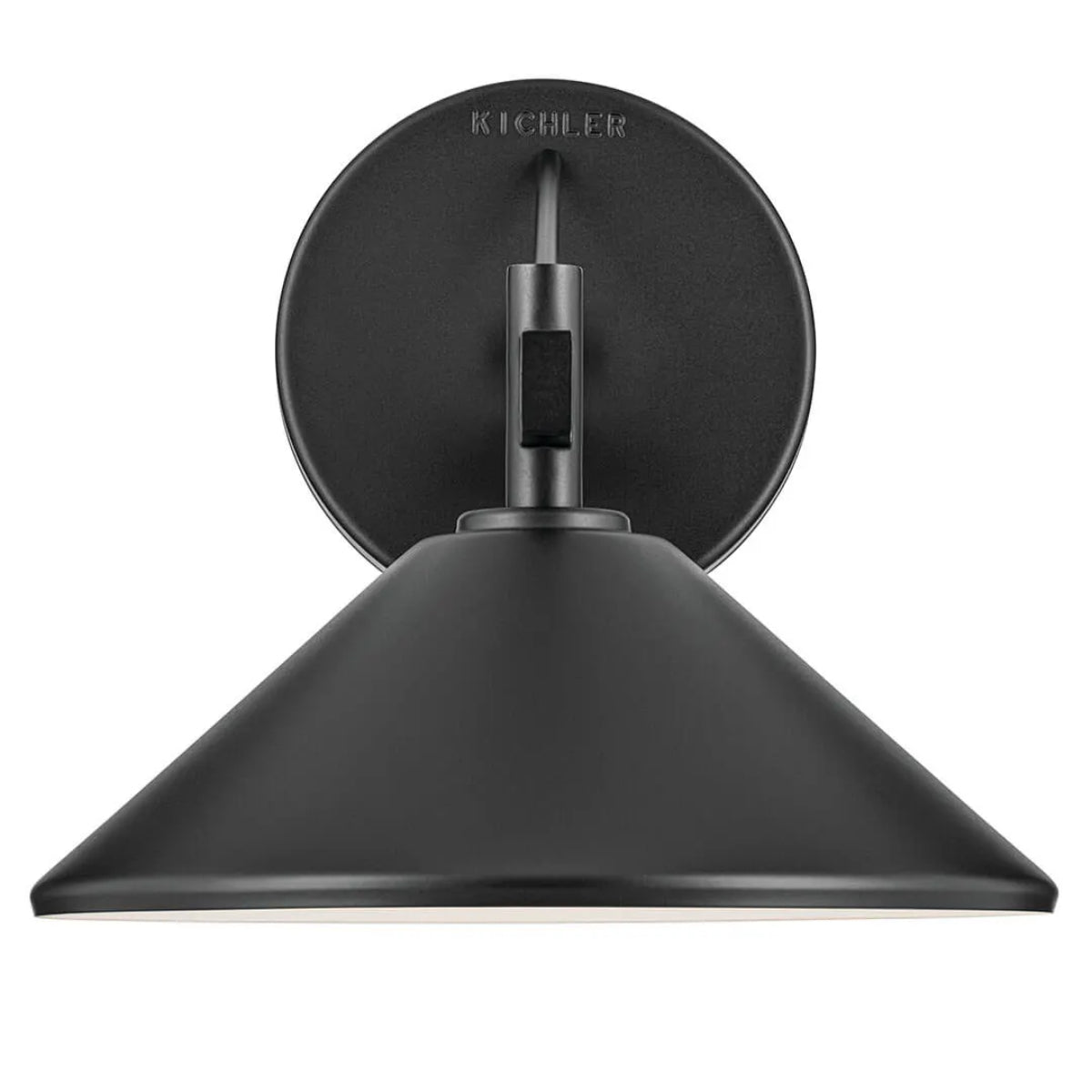 Ripley 10" 1-Light Outdoor Wall Light, Black Finish - Bees Lighting