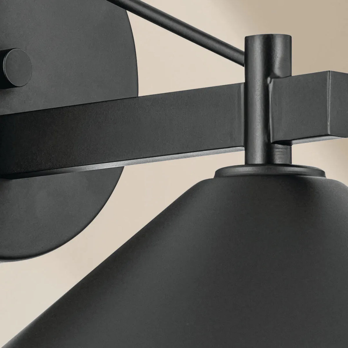 Ripley 12" 1-Light Outdoor Wall Light, Black Finish - Bees Lighting