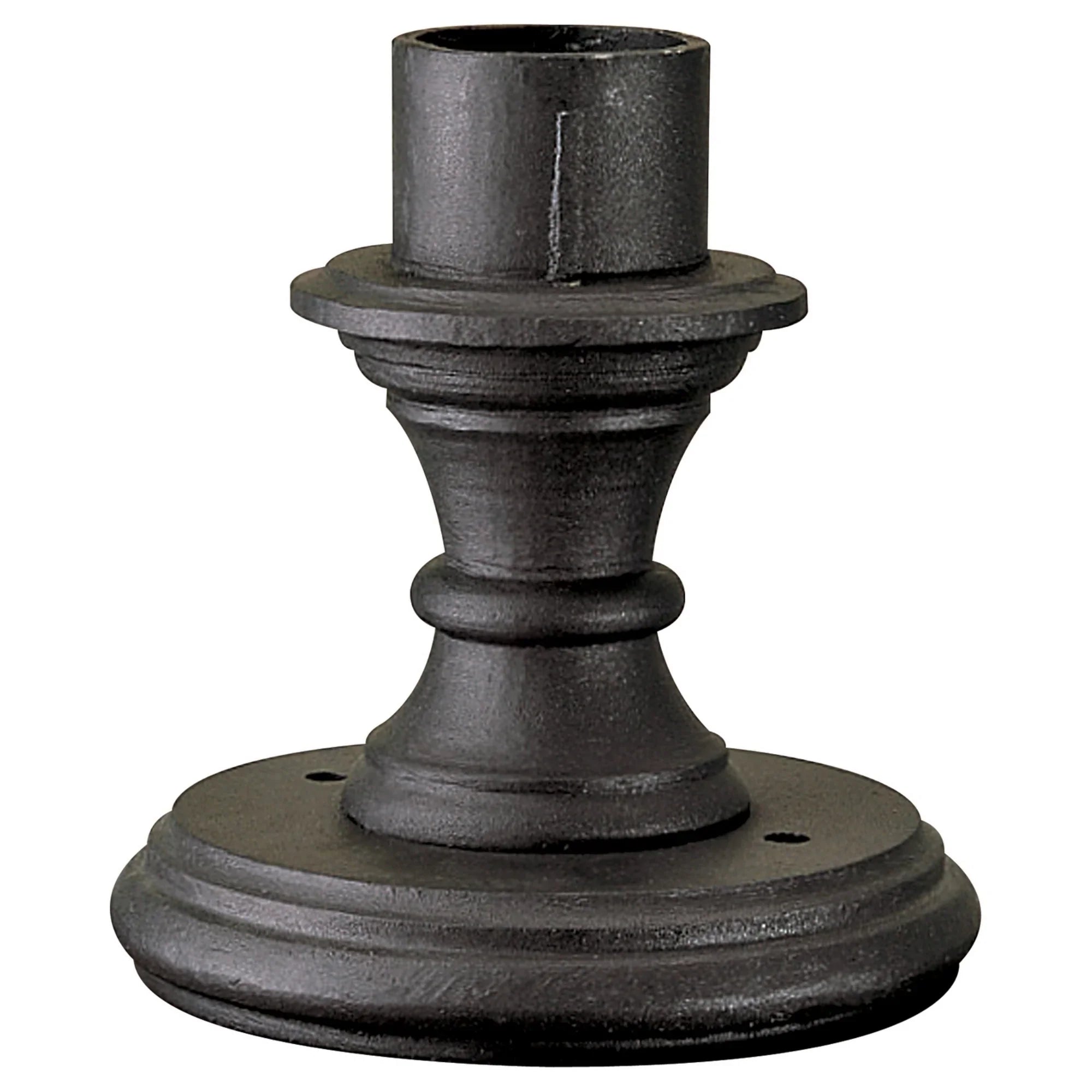 9" Pier Mount, Coal Finish - Bees Lighting