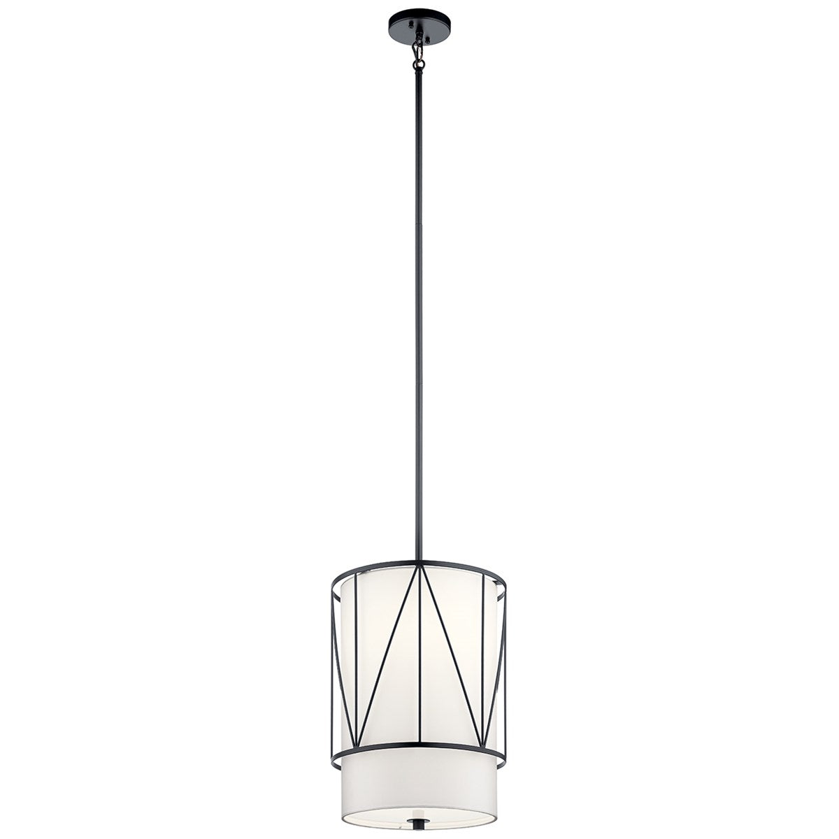 Birkleigh 12 in. Pendant Light Black Finish - Bees Lighting