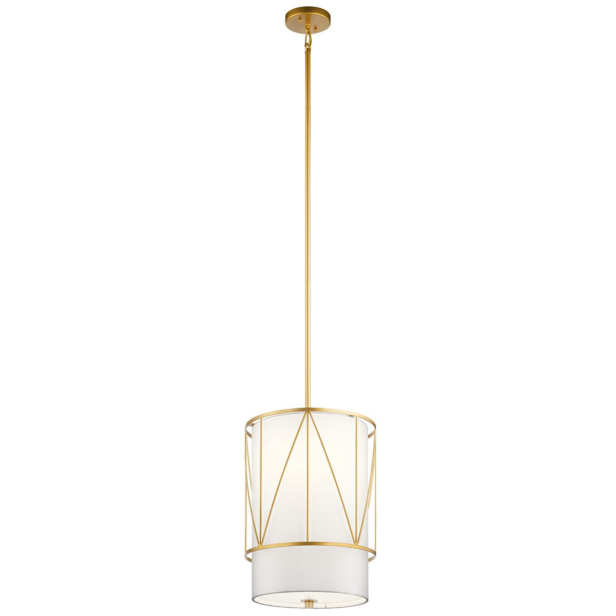 Birkleigh 12 in. Pendant Light Gold Finish - Bees Lighting