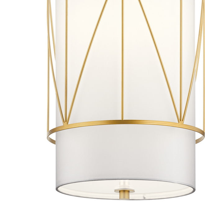 Birkleigh 12 in. Pendant Light Gold Finish - Bees Lighting